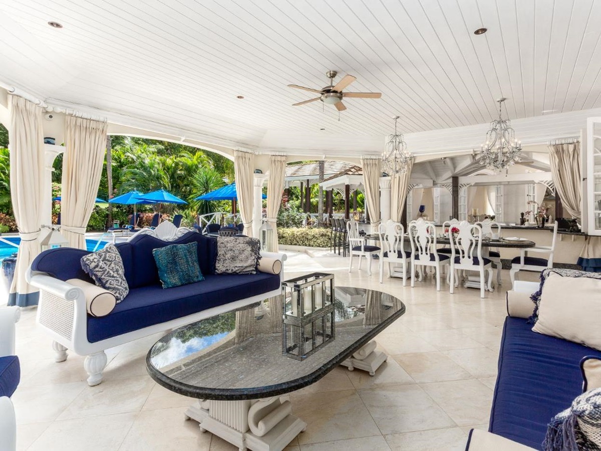 Terrace Sitting at Serenity in Barbados