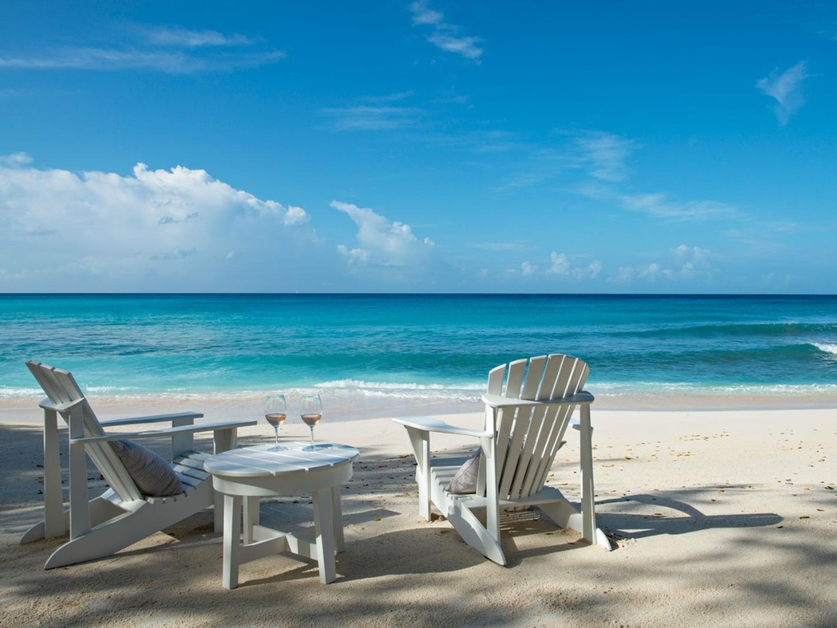 Beach at The Great House in Barbados