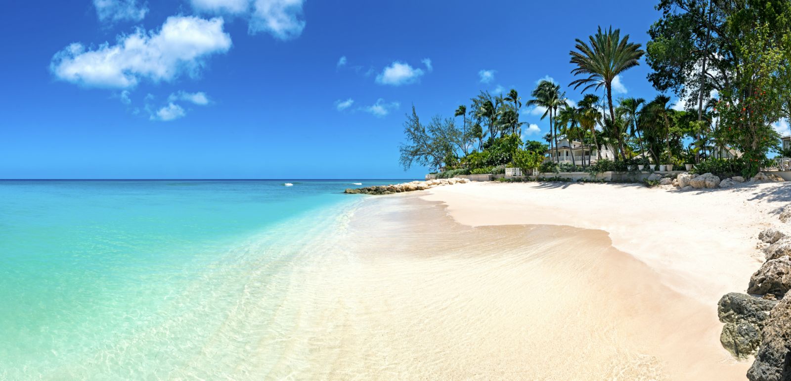 Beach at The Great House, luxury villa in Barbados