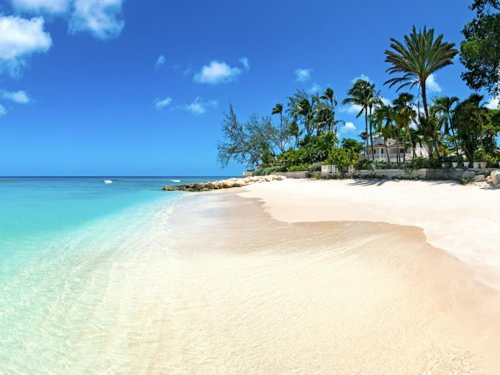 Beach at The Great House, luxury villa in Barbados