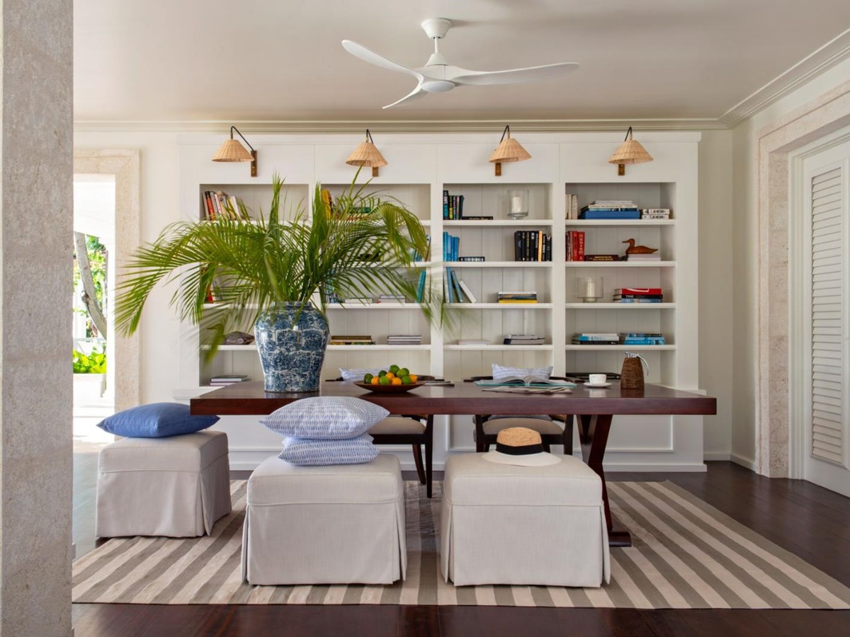 Breakfast Nook at The Great House, luxury villa in Barbados