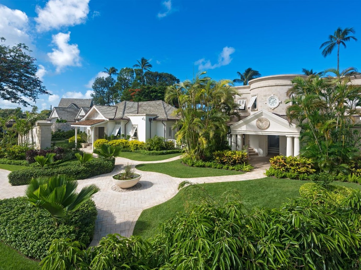 Full Exterior of The Great House in Barbados