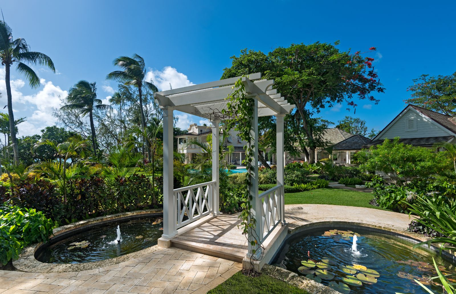 Pond at The Great House in Barbados