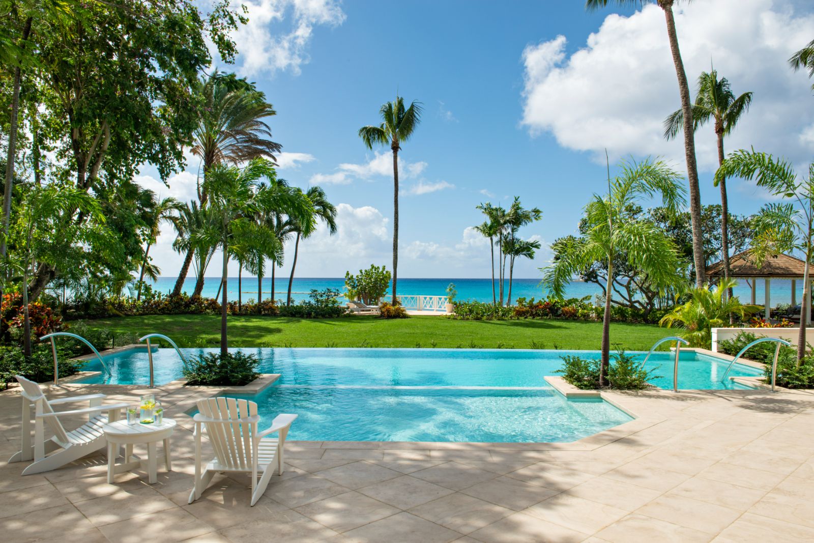 Swimming Pool View at The Great House in Barbados
