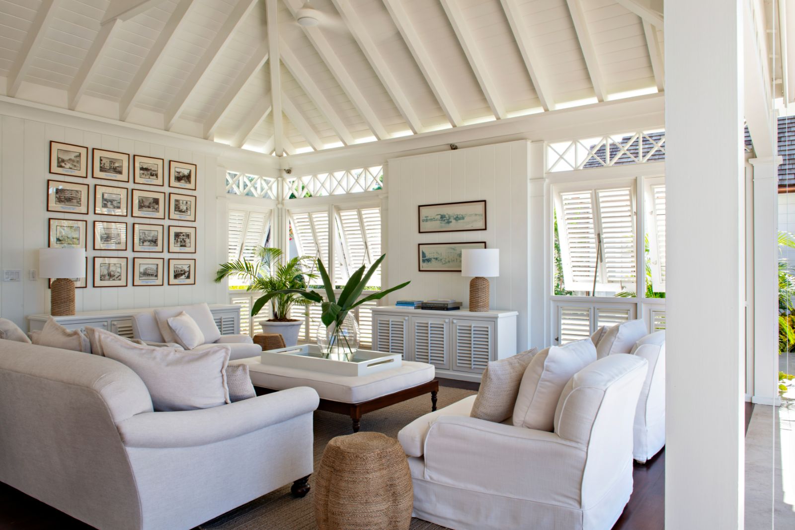 Sitting Room at The Great House in Barbados