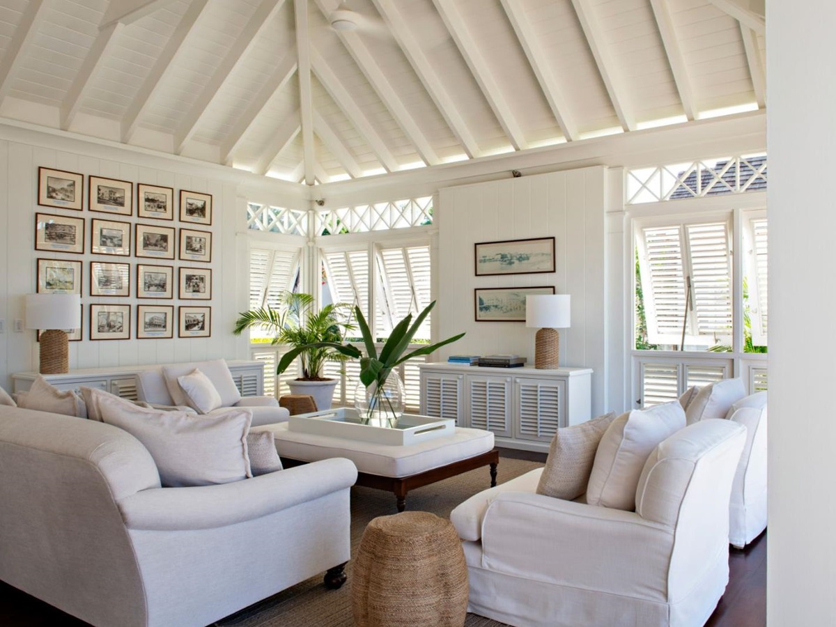 Sitting Room at The Great House in Barbados