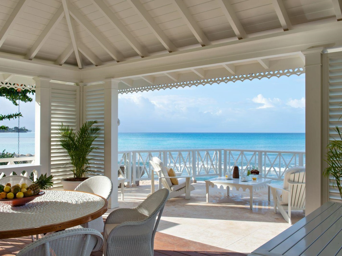 Sun Deck at The Great House in Barbados