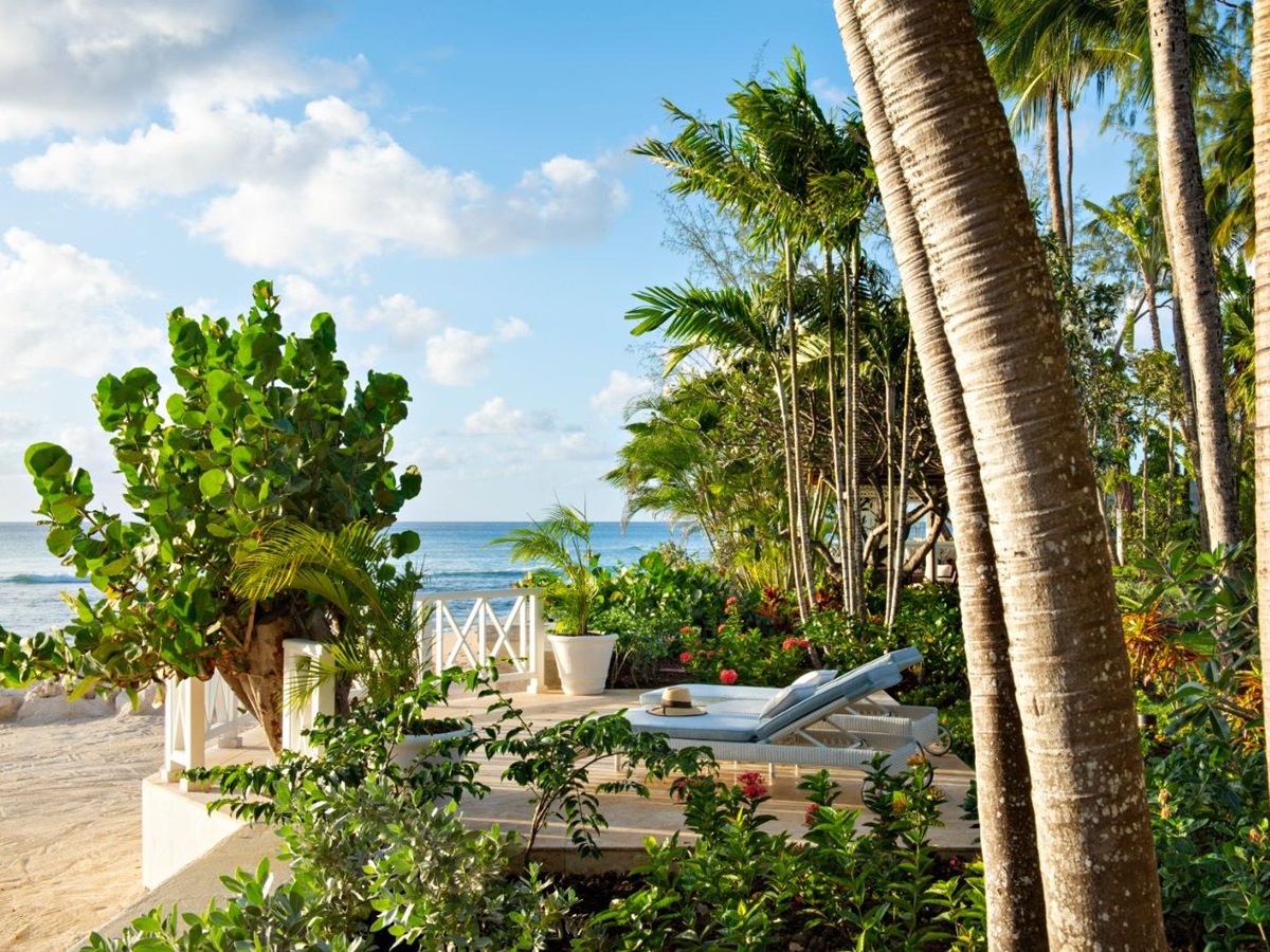 Sun Loungers at The Great House in Barbados