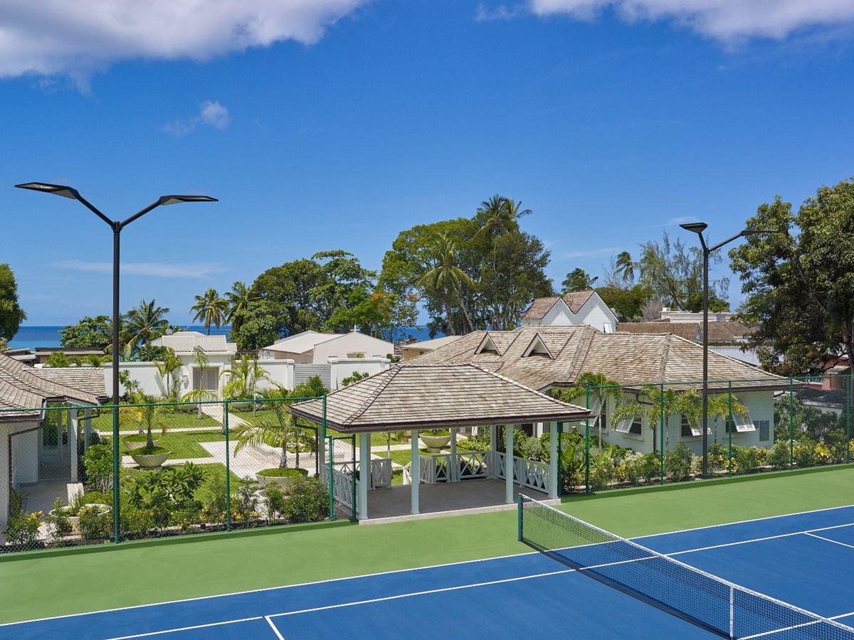 Tennis Court at The Great House in Barbados