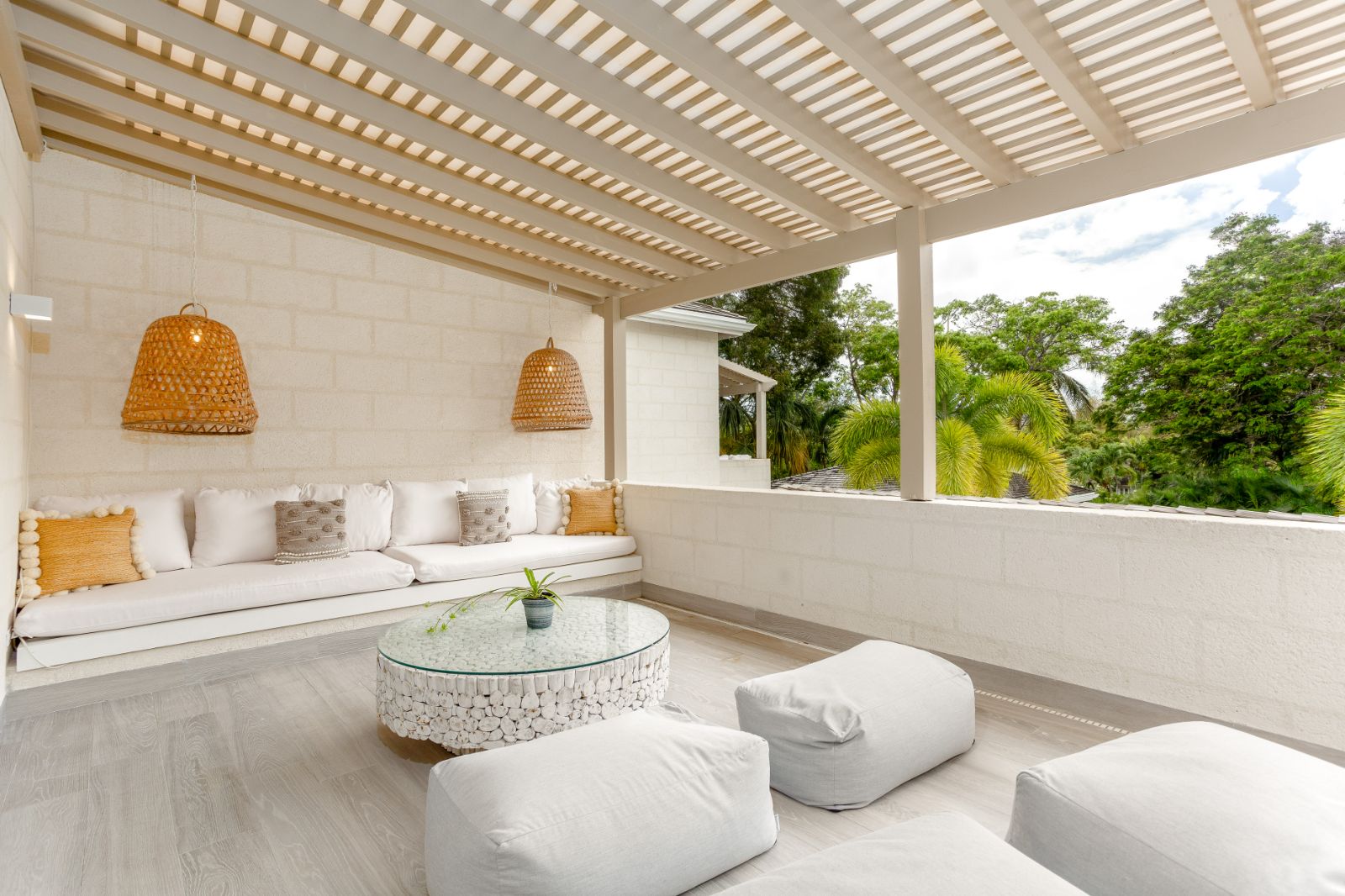 Balcony at Villa Aama in Barbados