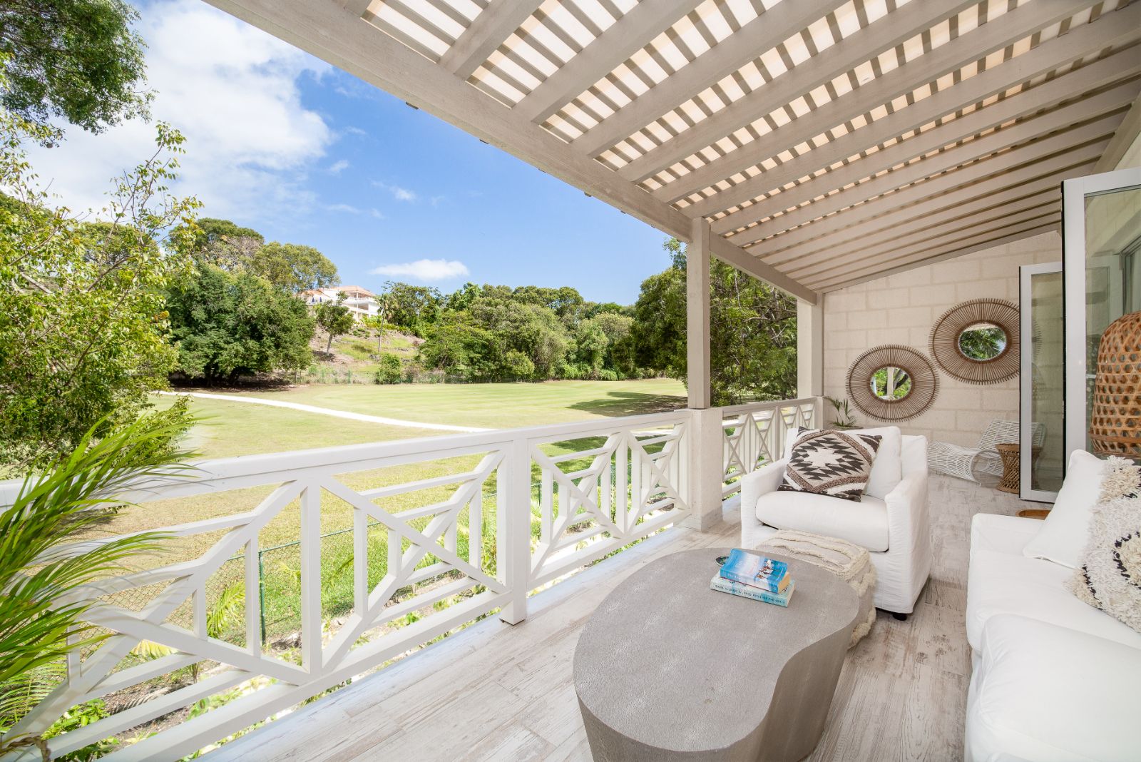 Second balcony at Villa Aama in Barbados