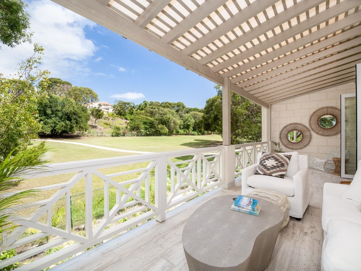 Second balcony at Villa Aama in Barbados