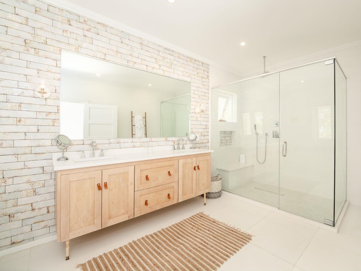 Bathroom One at Villa Aama in Barbados