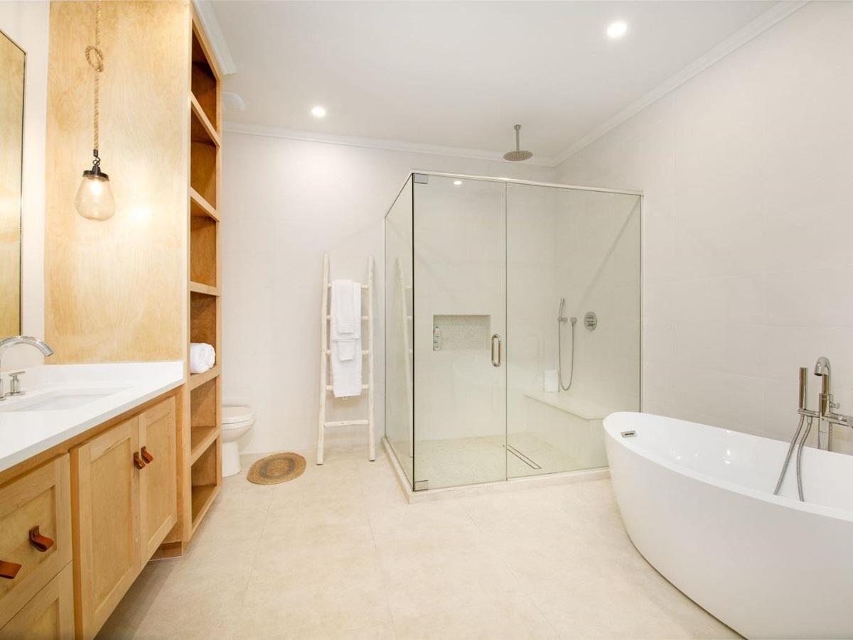 Bathroom Two at Villa Aama in Barbados