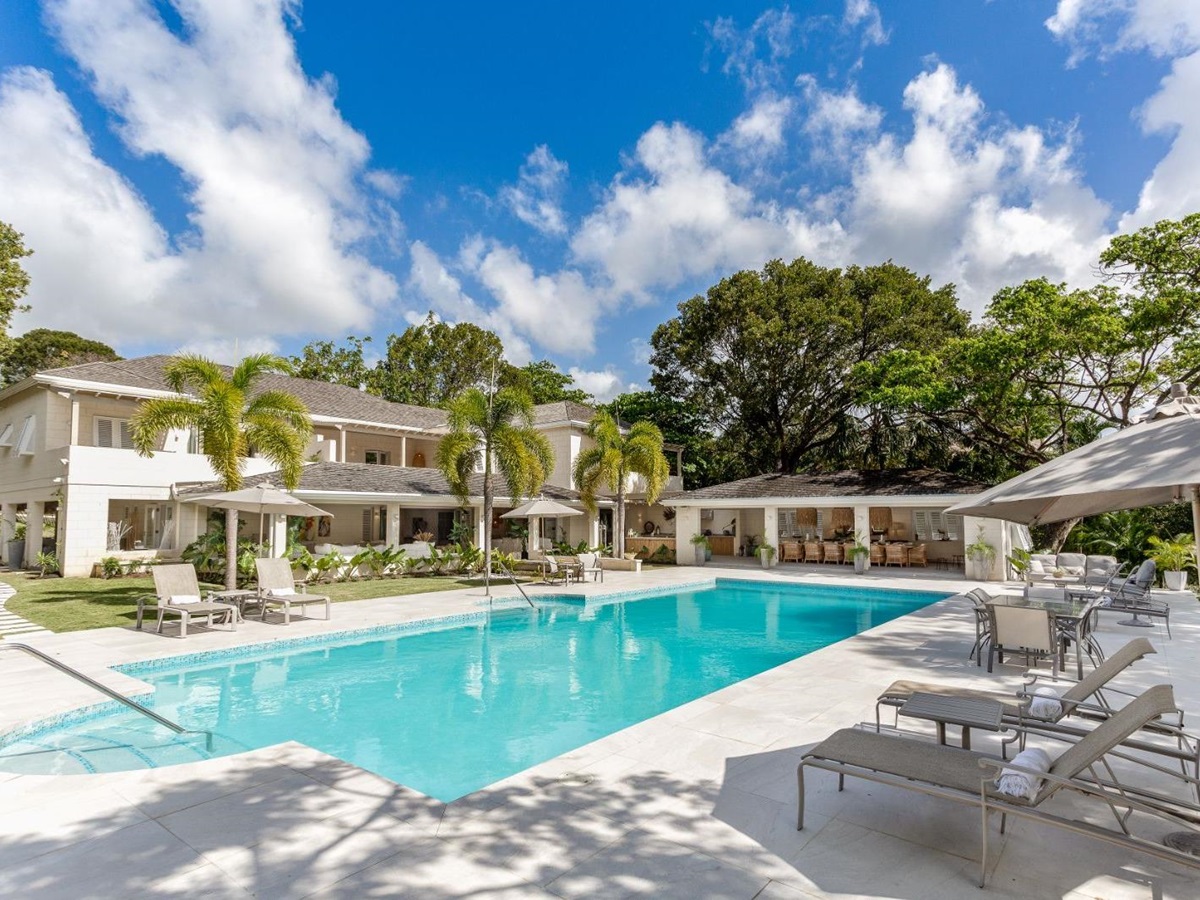 Exterior of Villa Aama in Barbados