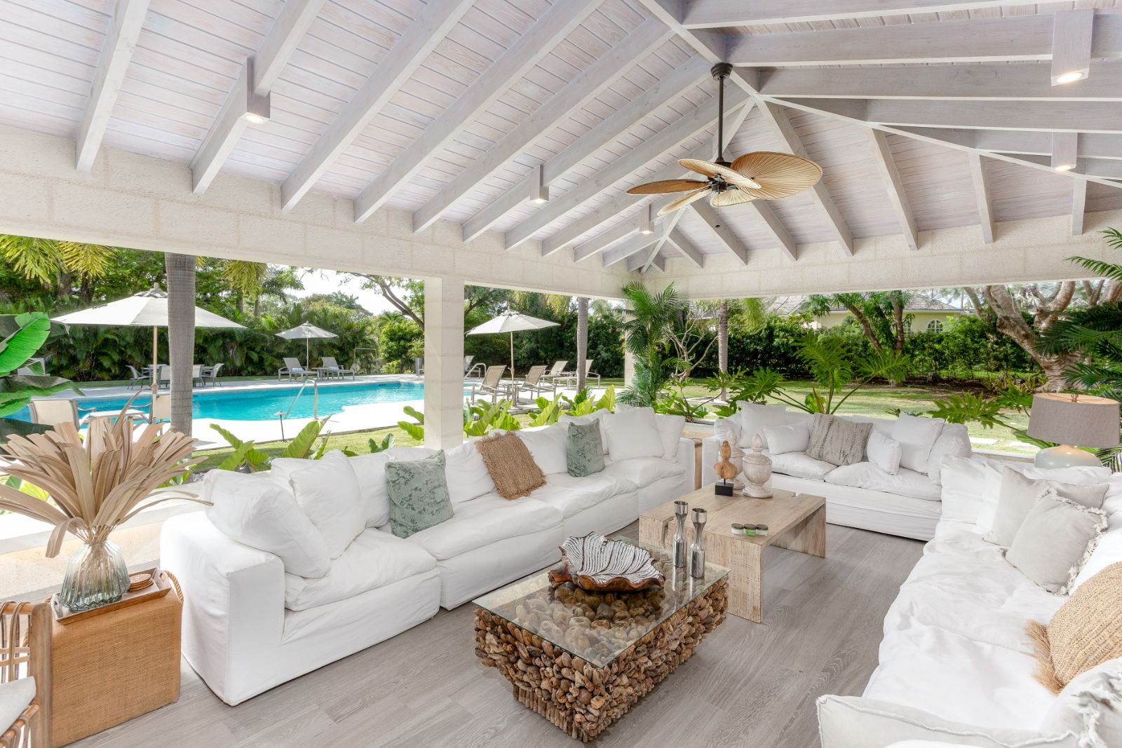 Outdoor Living at Villa Aama in Barbados