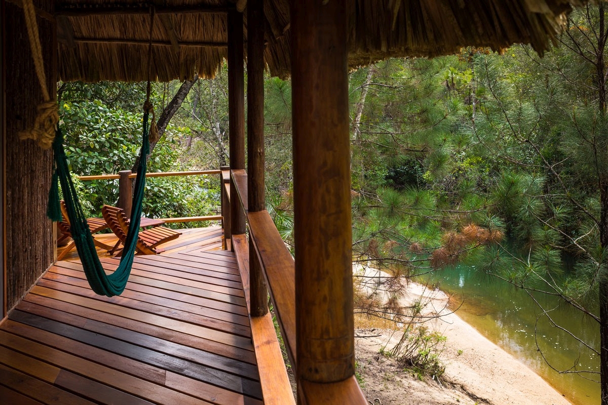 Hammock at Blancaneaux Lodge in Belize