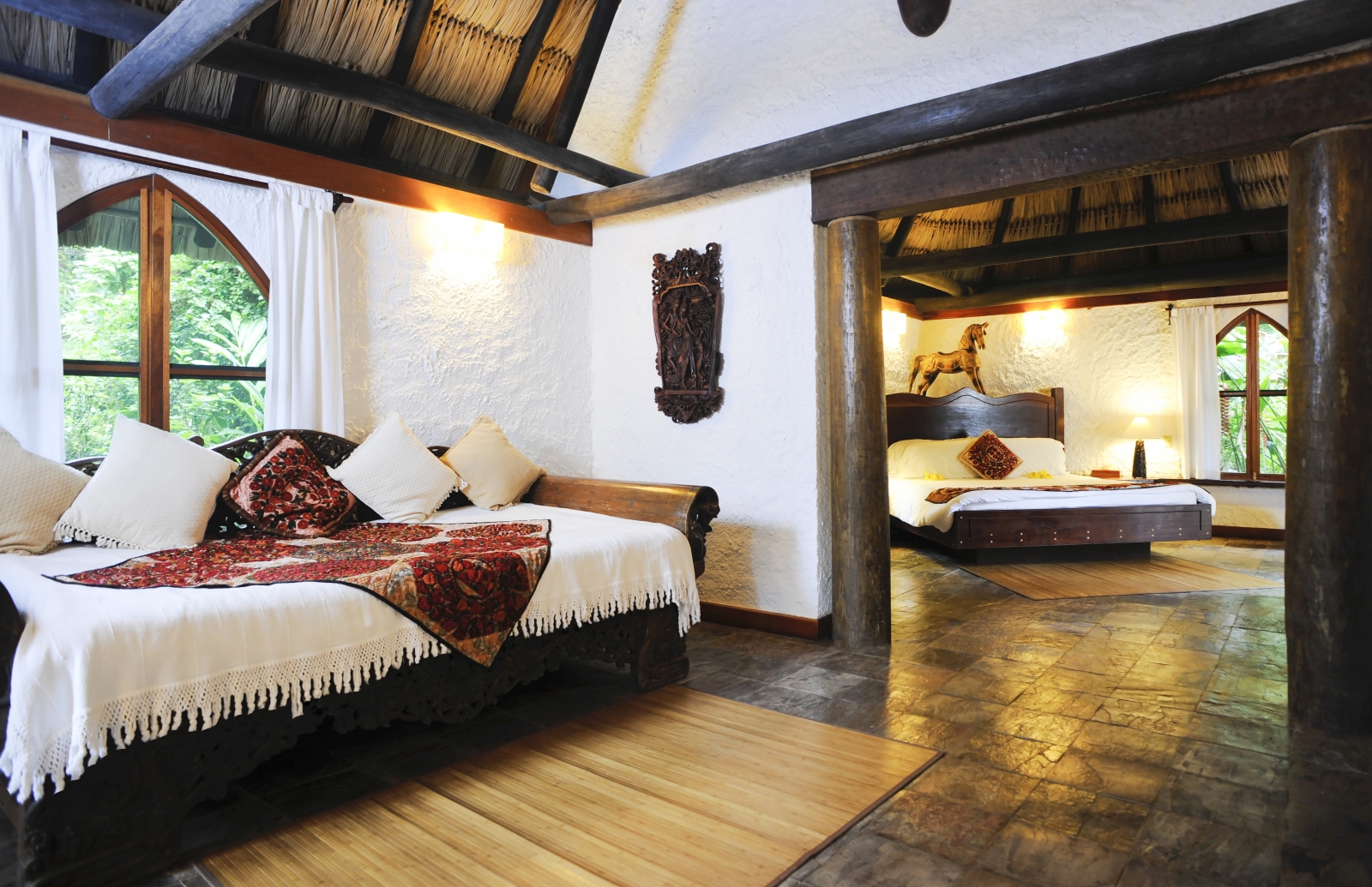 Bedroom at The Lodge at Chaa Creek in Belize