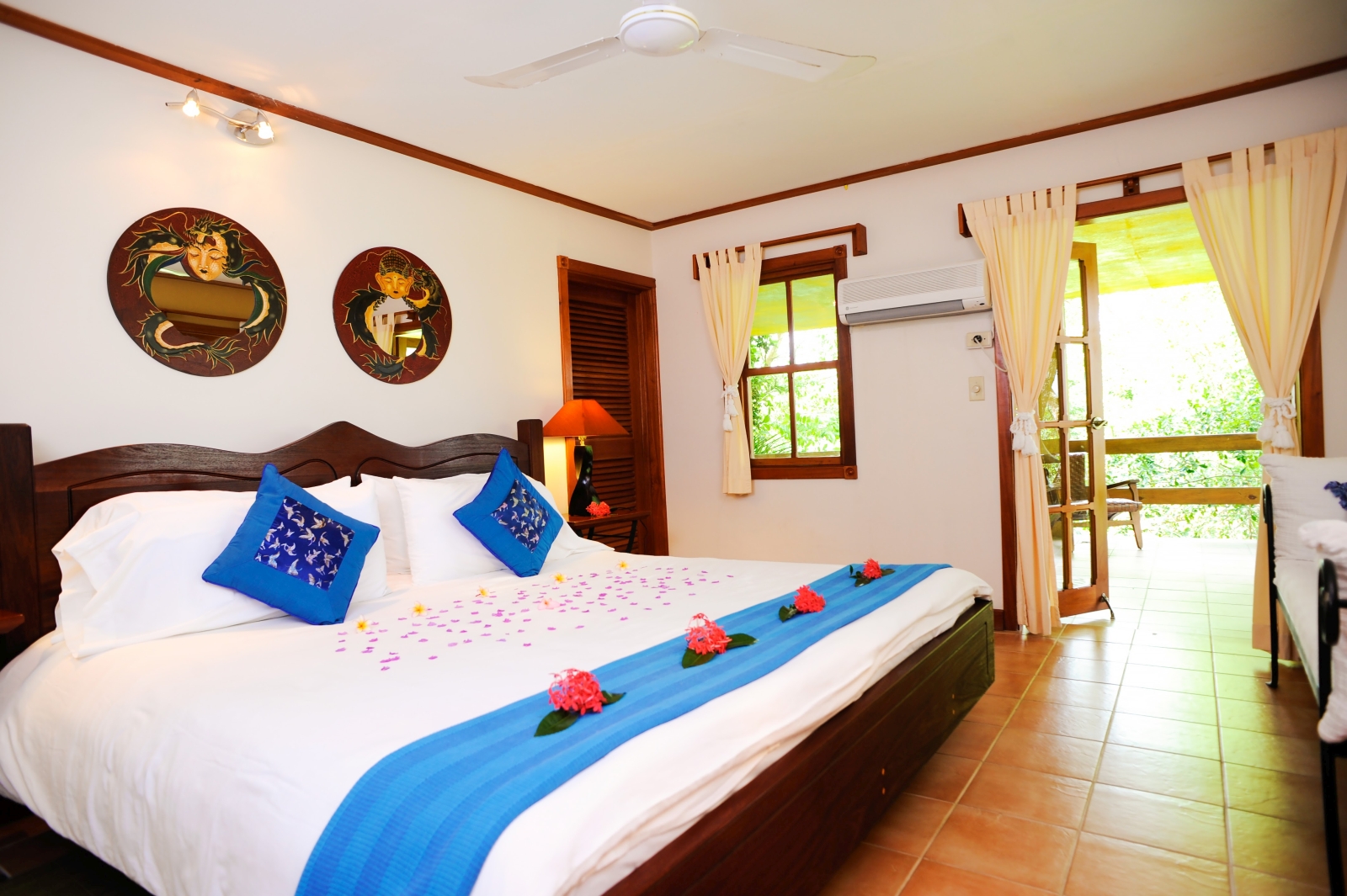 Bedroom at The Lodge at Chaa Creek in Belize