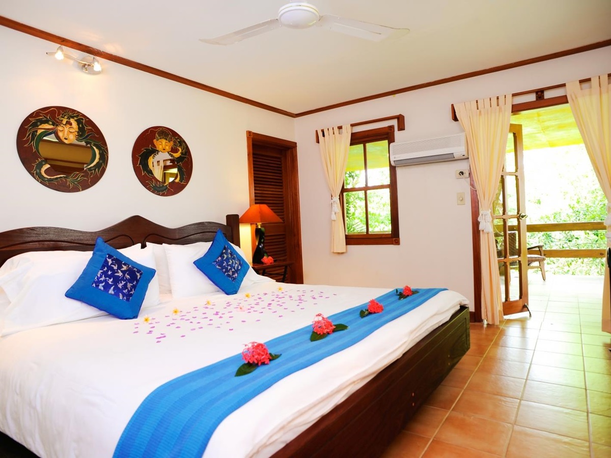 Bedroom at The Lodge at Chaa Creek in Belize