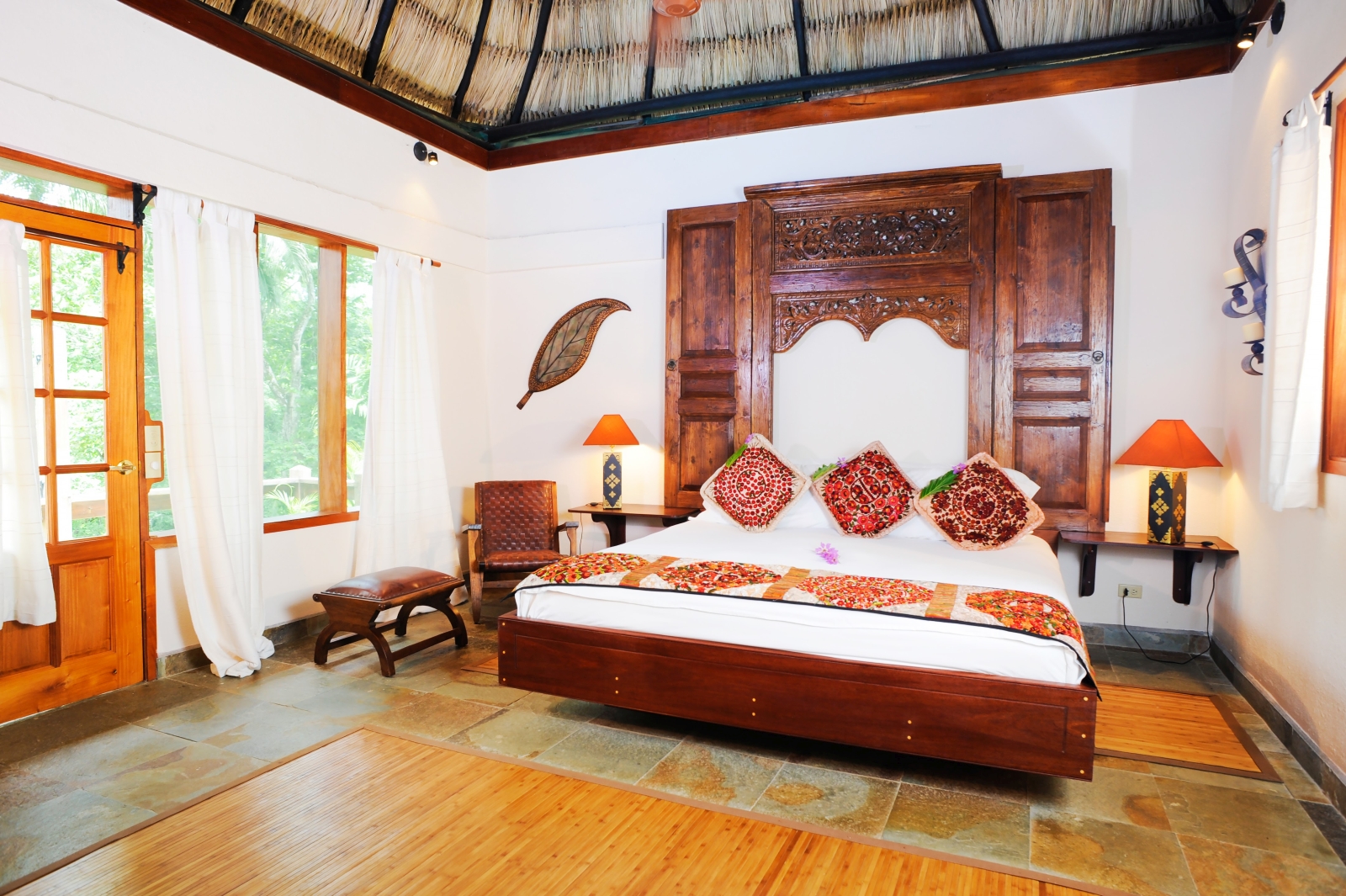 Bedroom at The Lodge at Chaa Creek in Belize