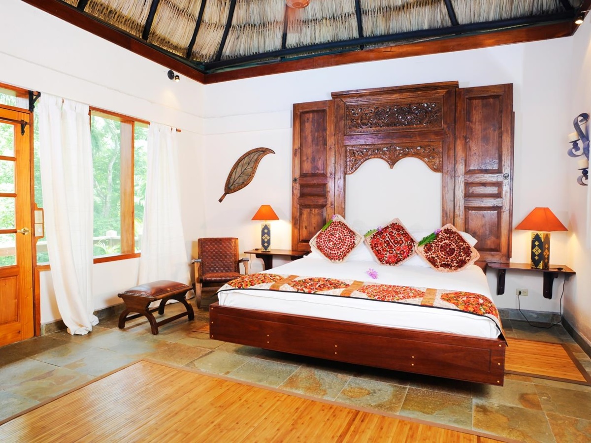 Bedroom at The Lodge at Chaa Creek in Belize