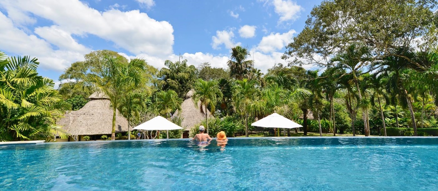 Pool at The Lodge at Chaa Creek in Belize