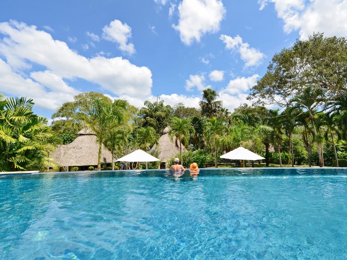 Pool at The Lodge at Chaa Creek in Belize