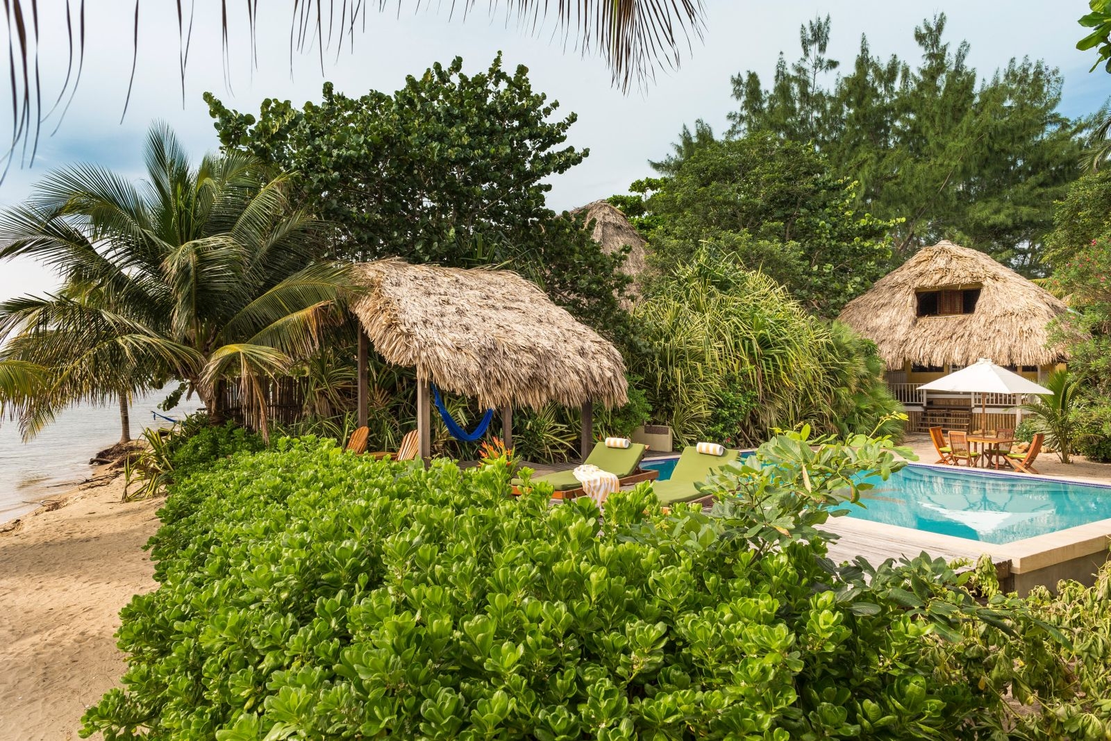 Pool at Turtle Inn in Belize