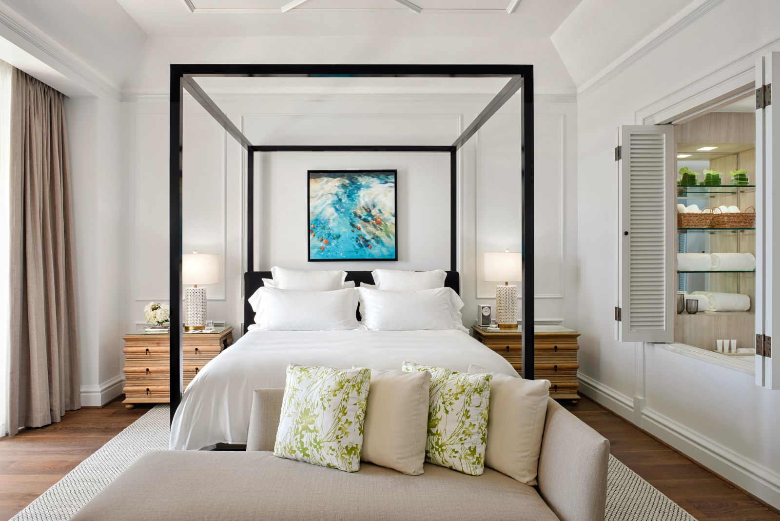 Royal Suite interiors at the Rosewood Bermuda