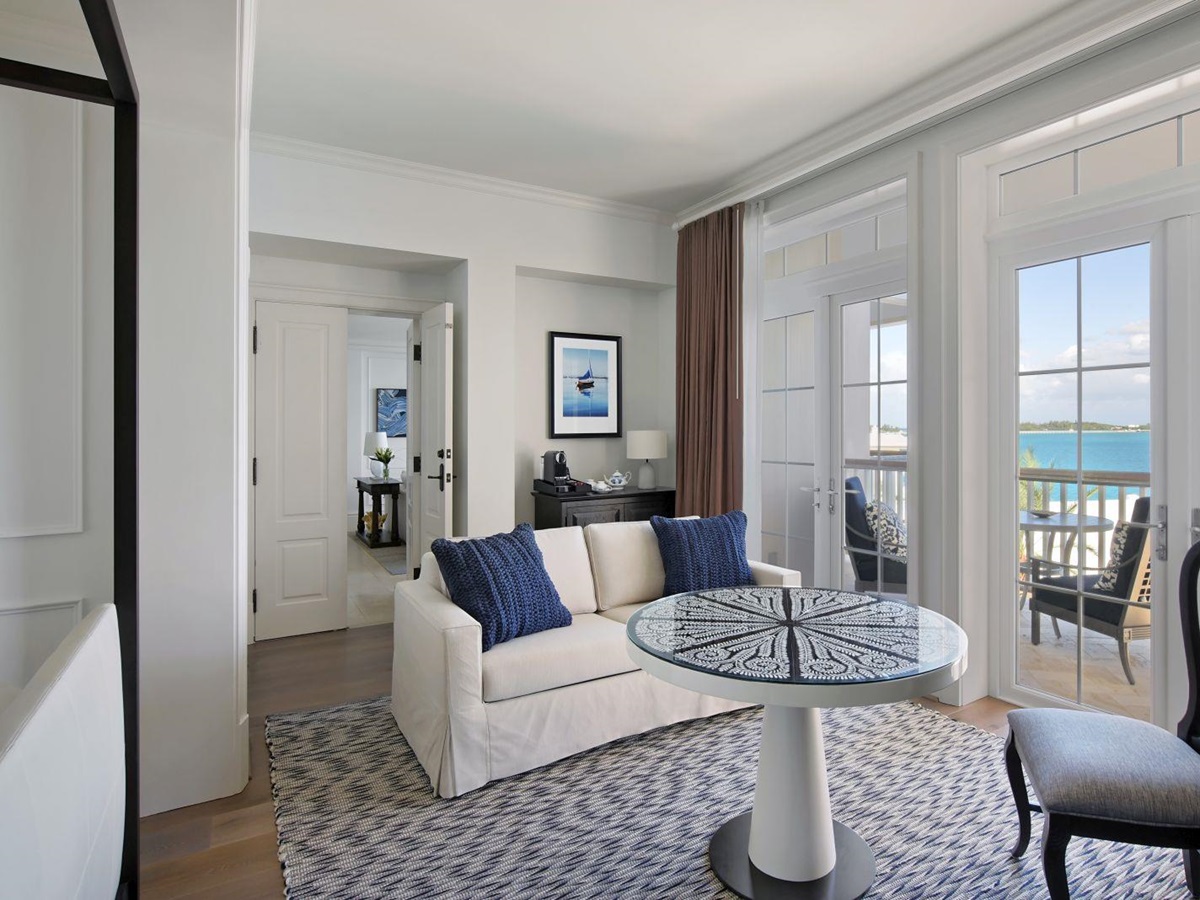 A suite at the Rosewood Bermuda