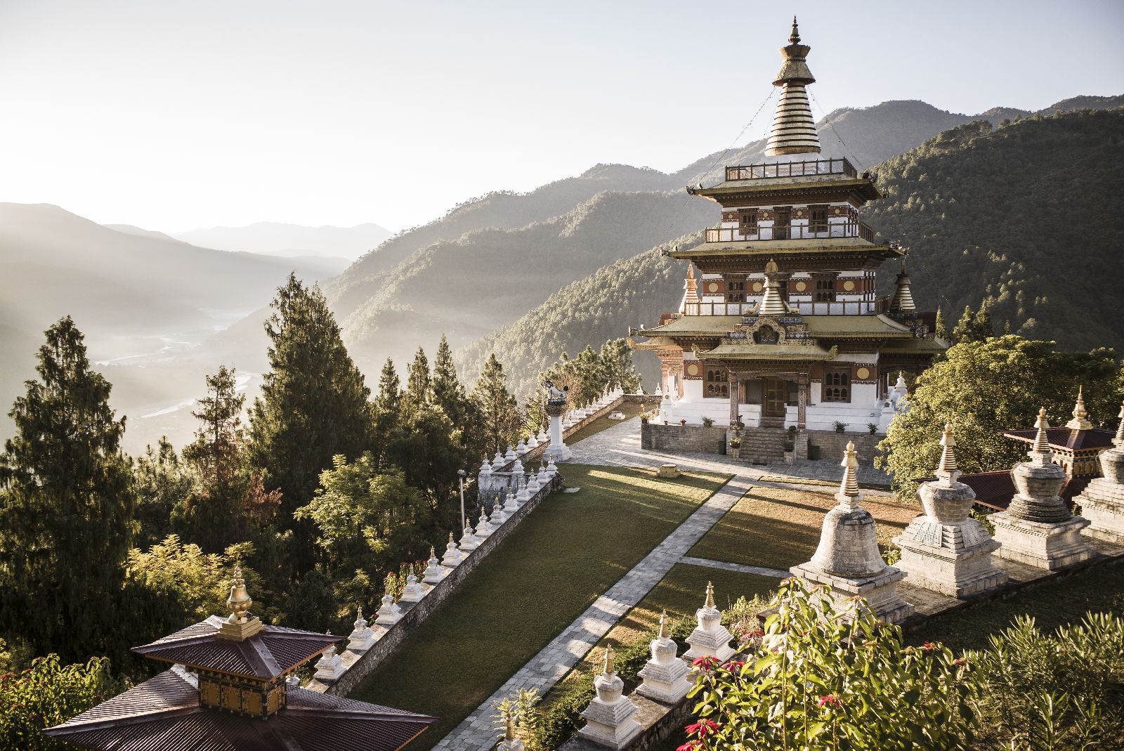 Excursion to Khamsum Yulley Namgyal Chorten from Amankora Punakha in Bhutan