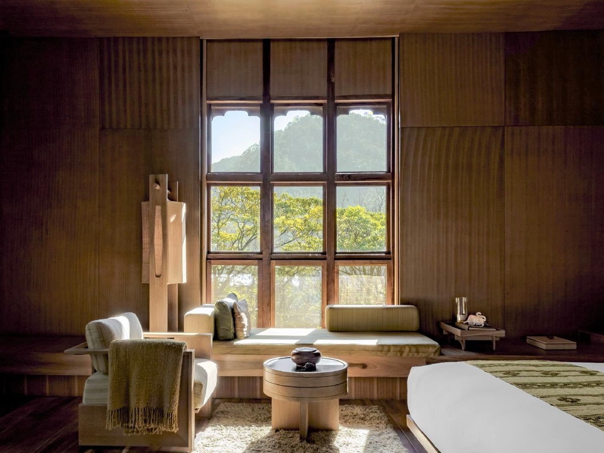 A suite at Amankora Punakha in Bhutan