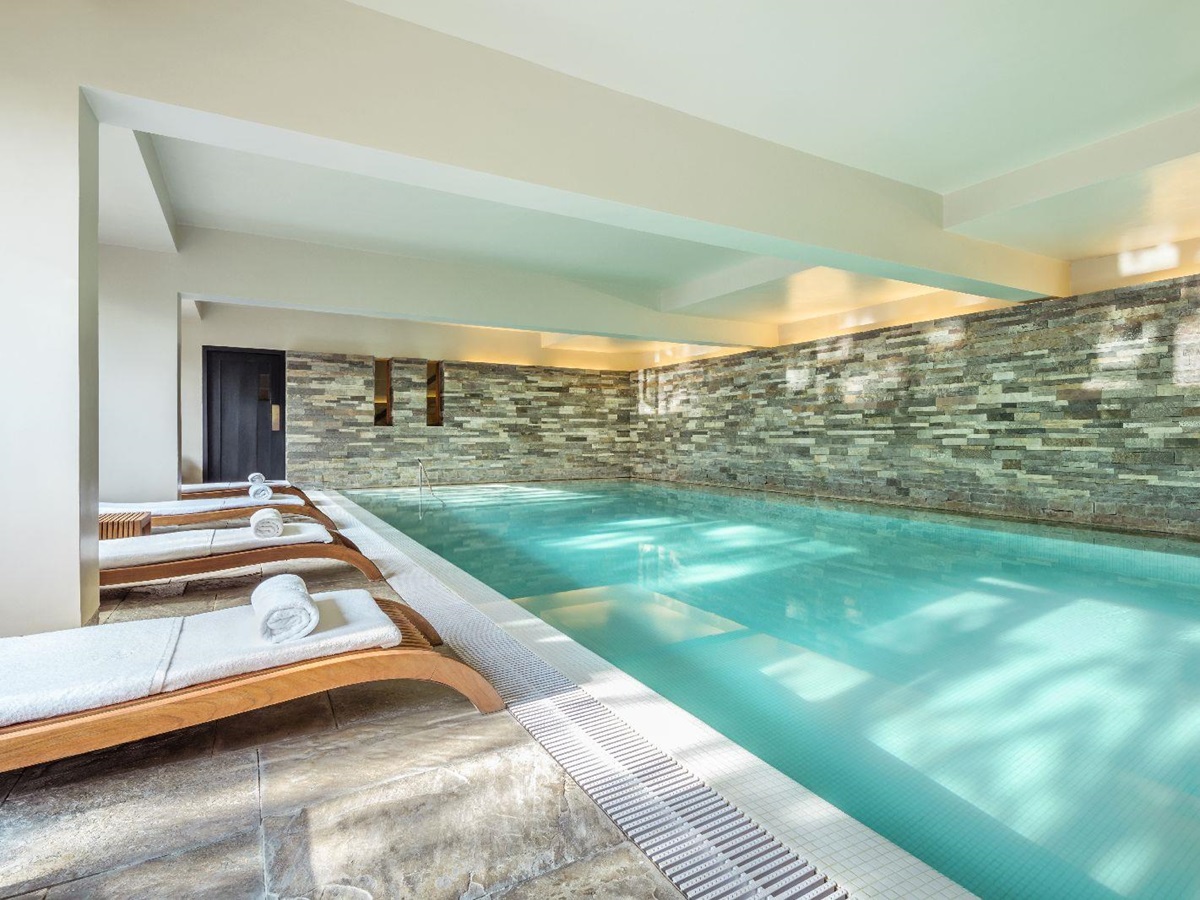 Spa pool at the COMO Uma Paro Bhutan