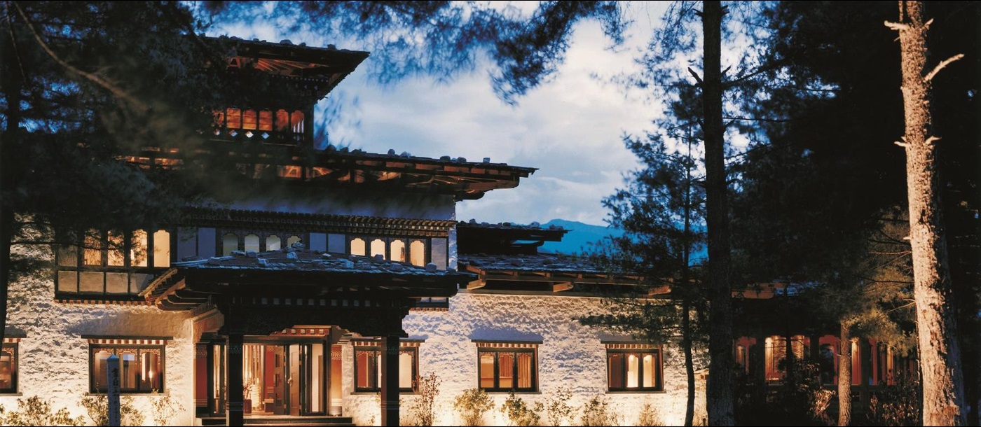 Exterior of Como Uma and Punakha, Bhutan