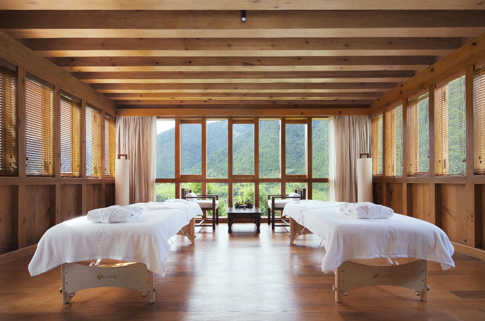 The spa at the COMO Uma Punakha in Bhutan