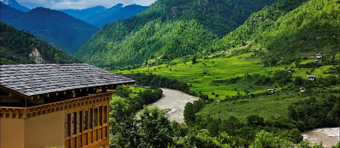 The valley of Como Uma and Punakha, Bhutan