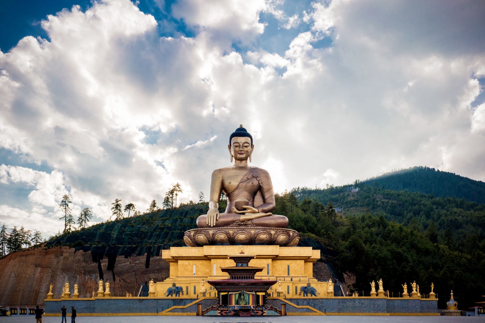 Buddha Statue at Six Senses Thimpu