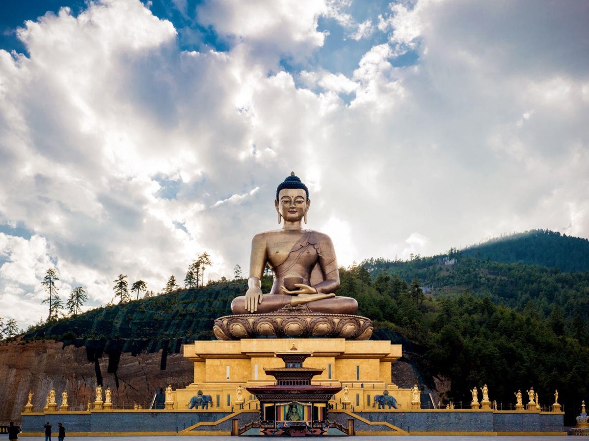 Buddha Statue at Six Senses Thimpu