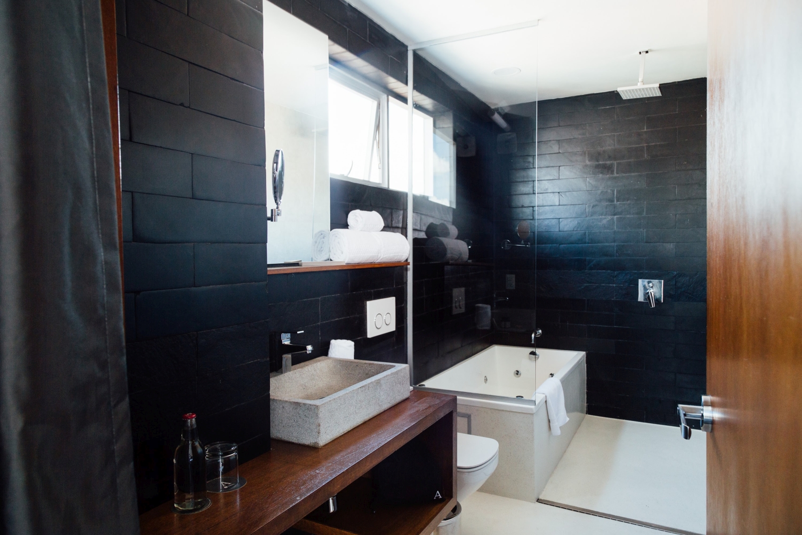 Bathroom at ATIX hotel in Bolivia