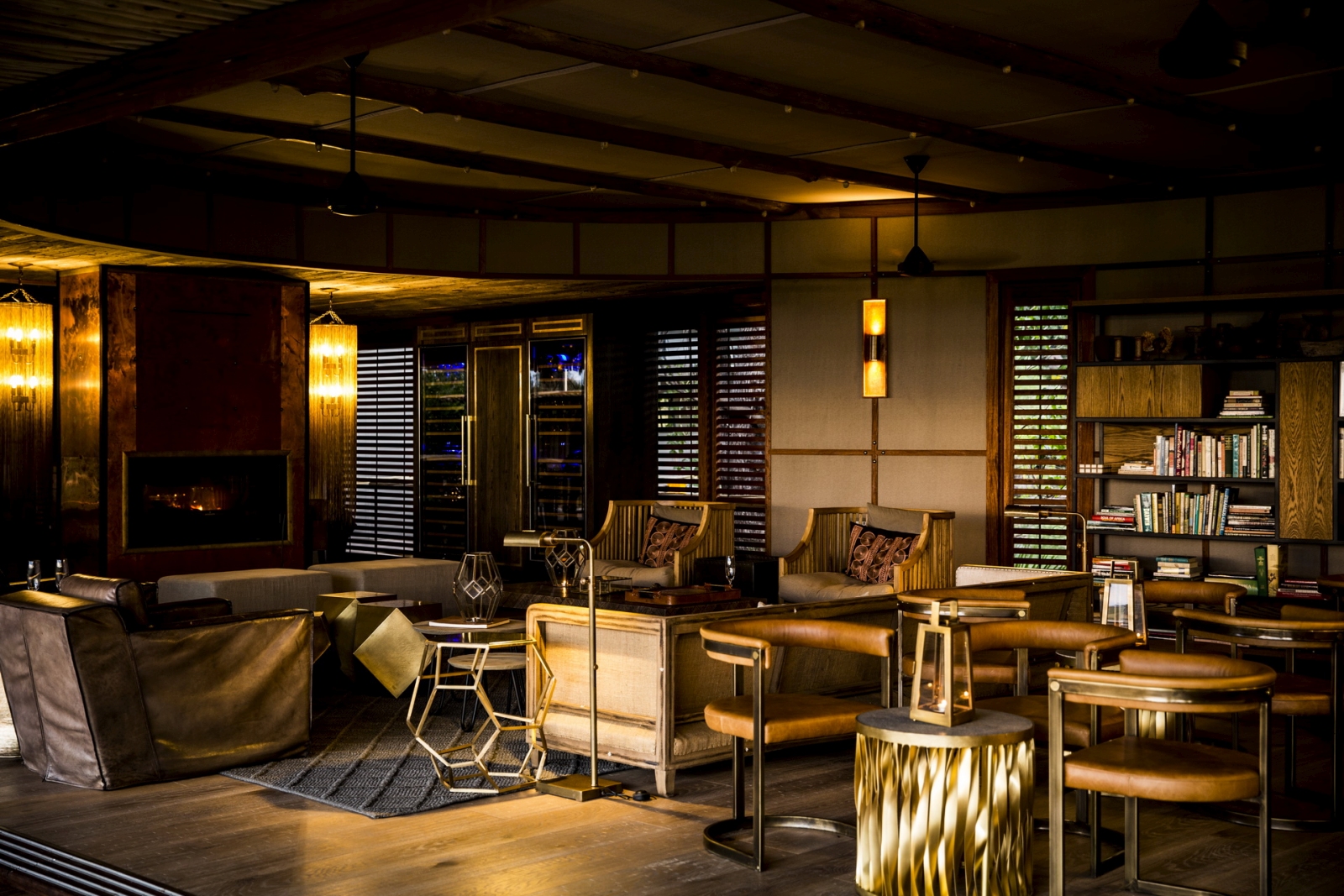 Lounge at mombo Camp