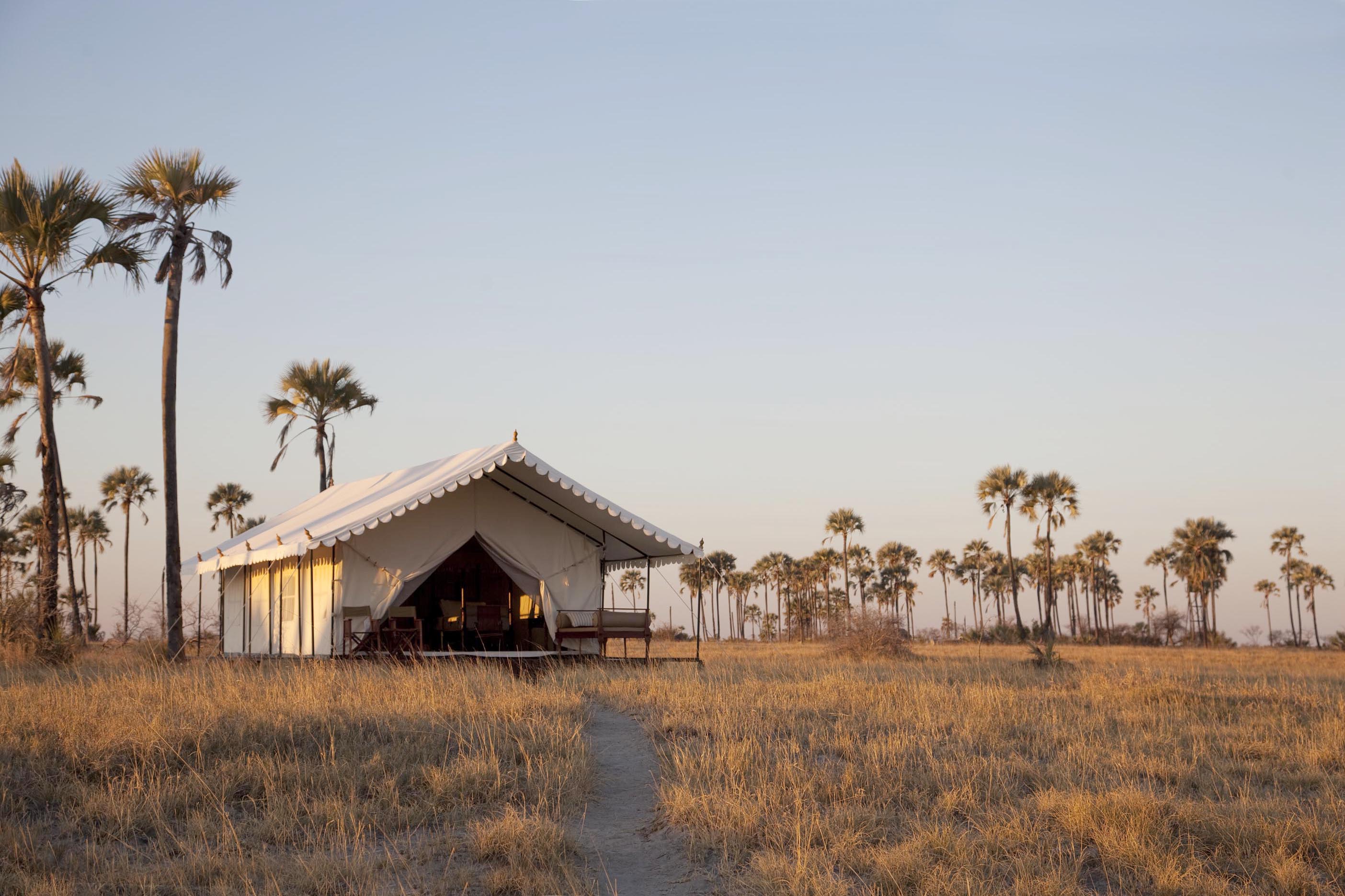 San Camp in Botswana - photo by David Crookes