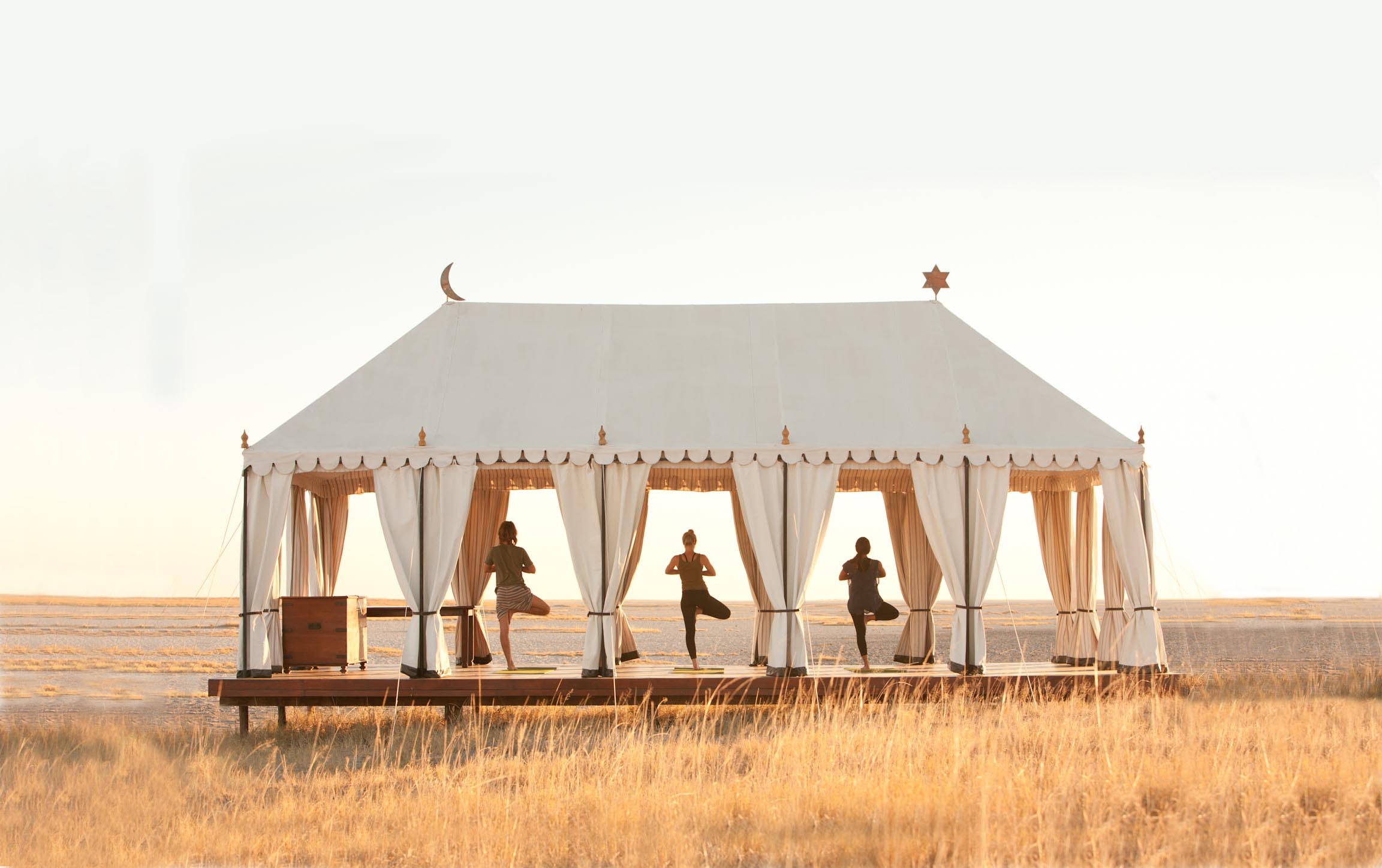Yoga at San Camp