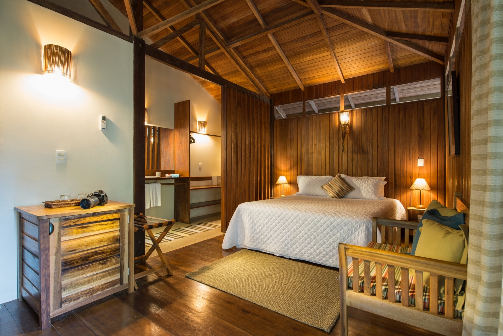 Bedroom at Anavilhanas Lodge in Brazil