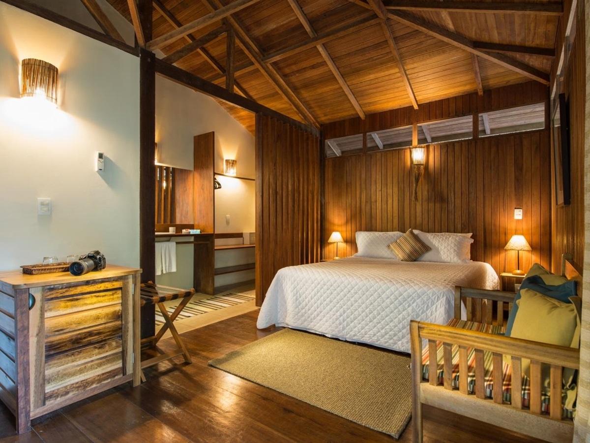 Bedroom at Anavilhanas Lodge in Brazil
