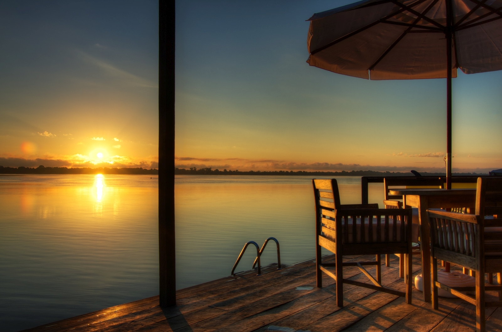 Water at Anavilhanas Lodge in Brazil