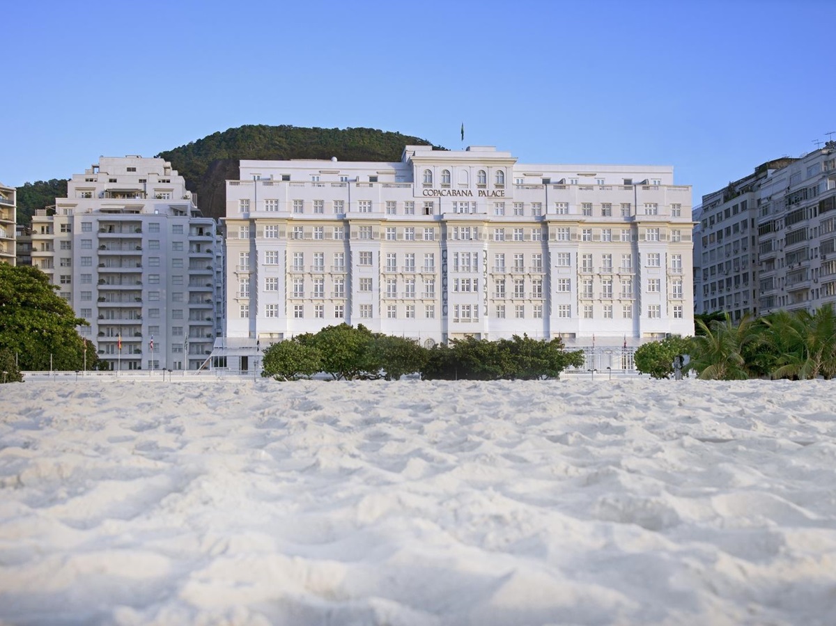 Facade at Belmond Copacabana Palace in Brazil