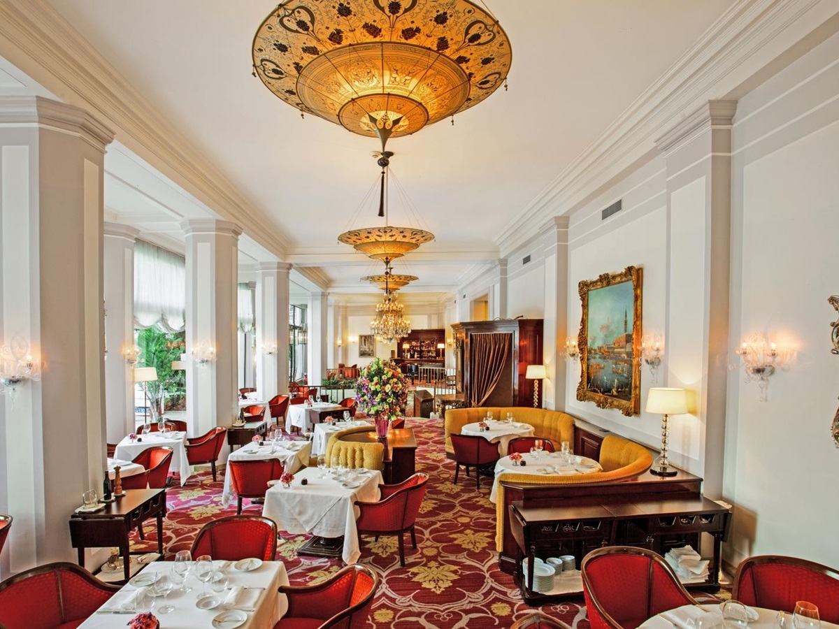 Restaurant at Belmond Copacabana Palace in Brazil