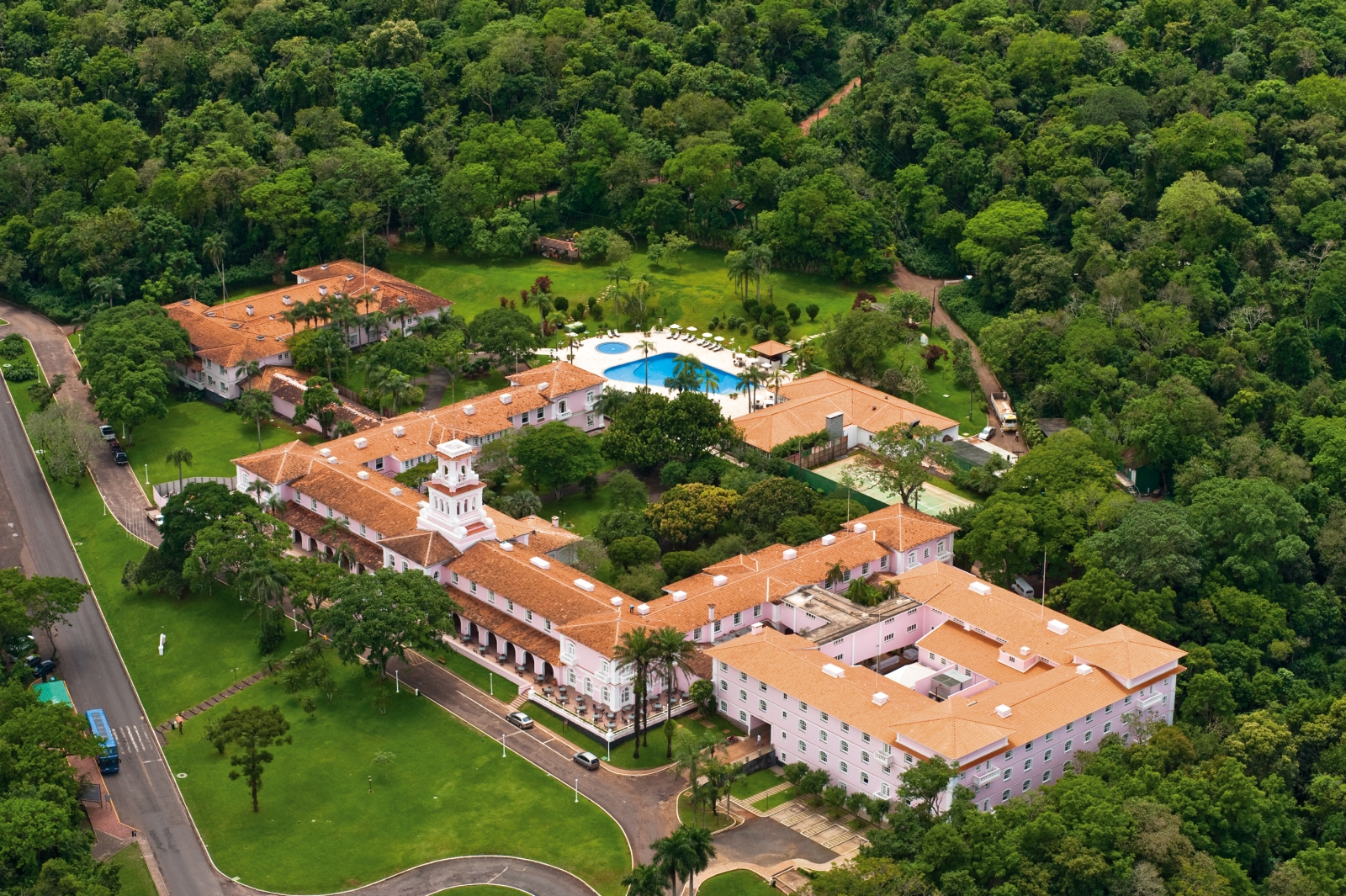 Aerial view at Belmond Das Cataratas in Brazil