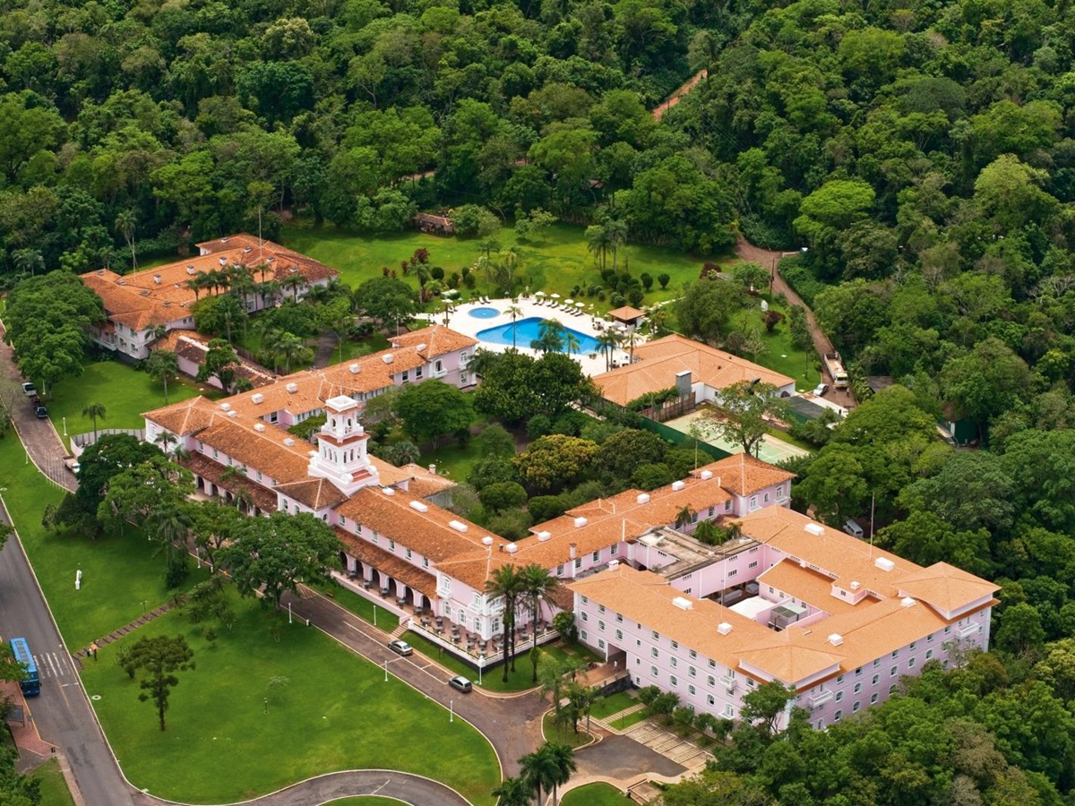 Aerial view at Belmond Das Cataratas in Brazil